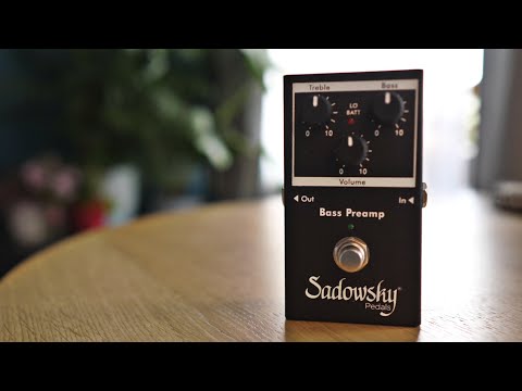 Sadowsky SBP-2 V2 preamp do gitary basowej