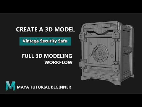 Substance Painter Texturing Game Asset Vintage Security Safe
