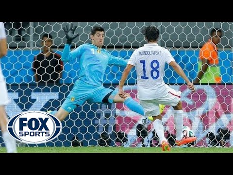 Belgium beats the United States, 2-1 - World Cup 2014
