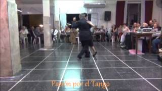 TERESITA y OSCAR HECTOR Bailando el Tango EL PUNTAZO en FLOREAL MILONGA
