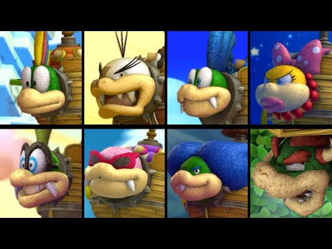 New Super Mario Bros. U Deluxe - All Castles