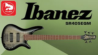 Video thumbnail for Бас-гитара 5 струн Ibanez SR405EQM by PopMusicRu