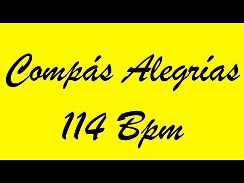 Compás Alegrías 114 Bpm - Bases Flamencas