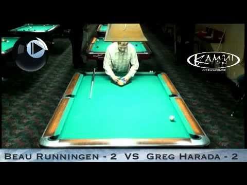9-Ball / Beau Runningen VS Greg Harada / Hard Times / Nov 2012