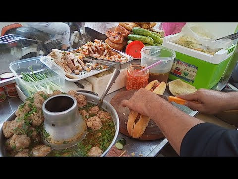 Cambodian Street Food - Phnom Penh Street Food Compilation - Amazing Food View In The City