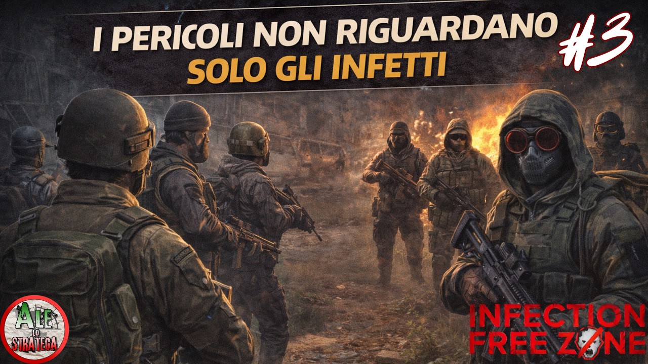 I PERICOLI NON RIGUARDANO SOLO GLI INFETTI || INFECTION FREE ZONE || RUN 1 #3
