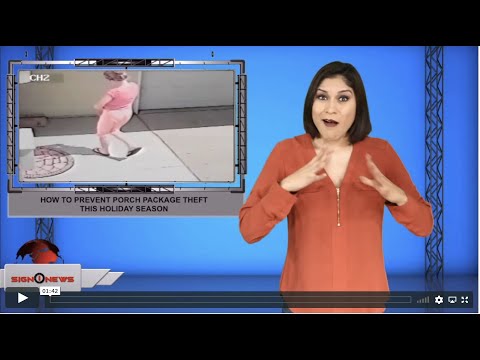 How to prevent porch package theft this holiday season (ASL - 12.12.19)