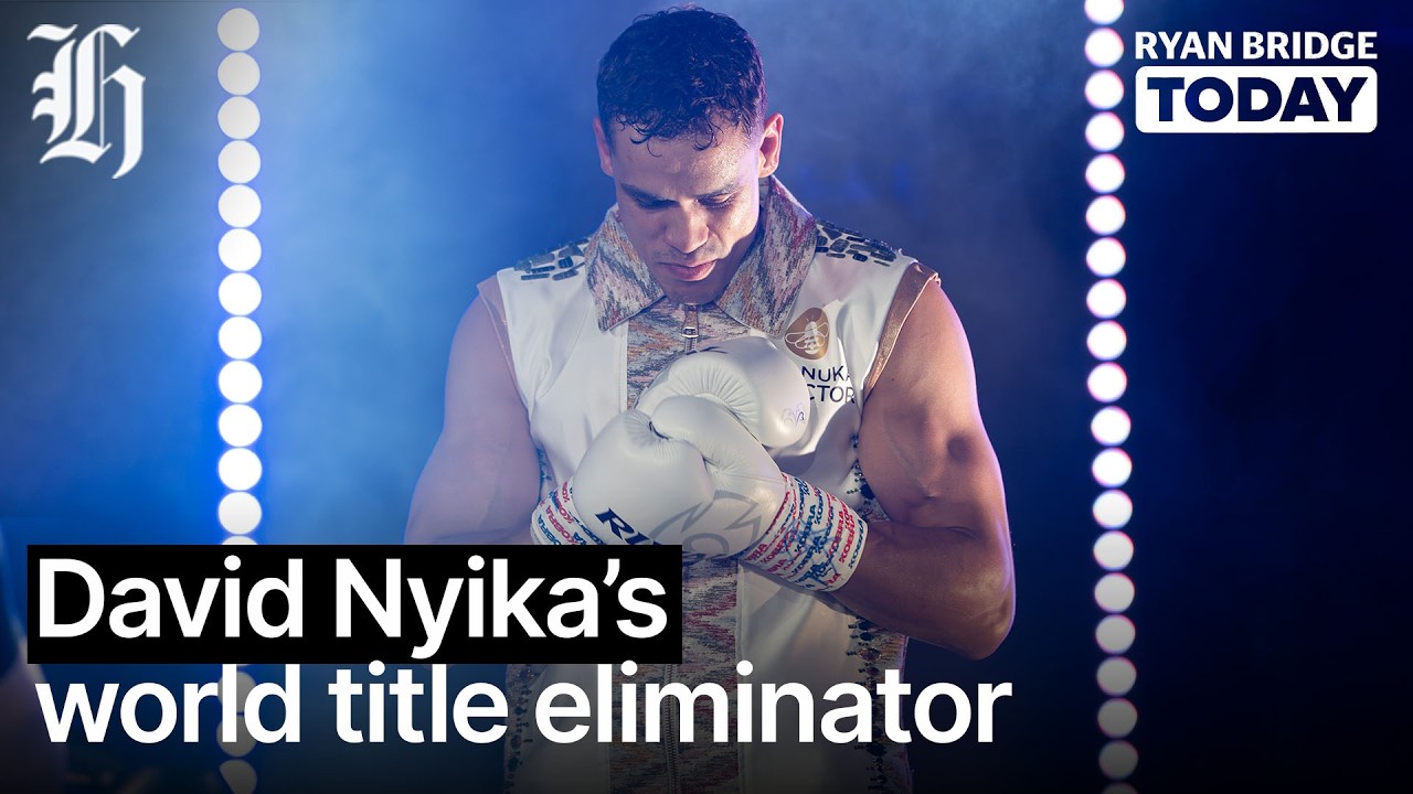 Kiwi boxer David Nyika on his world title eliminator fight | Ryan Bridge TODAY