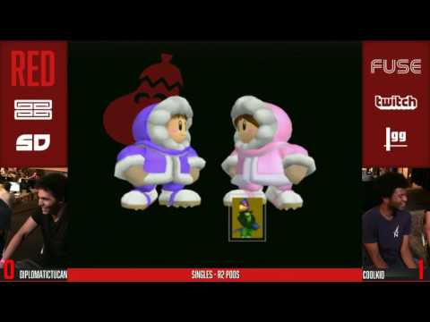 Genesis RED - Singles: R2 Pools: DiplomaticTucan (Ice Climbers) vs Coolkid (Falco)
