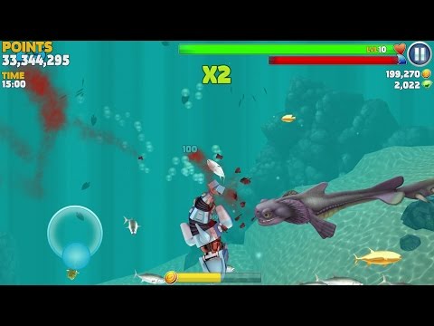 Hungry Shark Evolution Robo Shark Android Gameplay #9