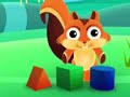 Cartoon Squirrel Animation For Babies In Reversed