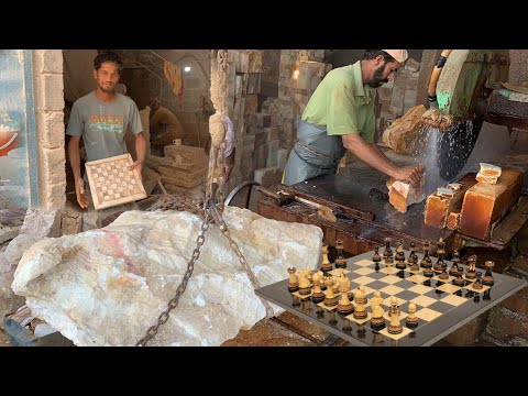 Stone Chess Set