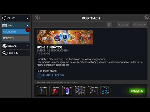 Alliance War Season 20 crystal opening