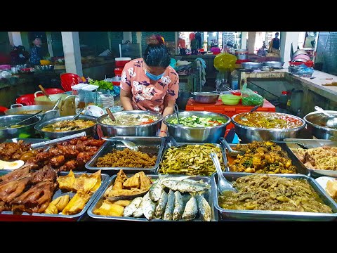 Khmer Rice Noodle, Porridge, And More For Sales @ PC Market - Every Fresh Foods In Phnom Penh Market