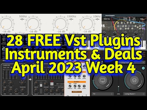 28 Best New FREE VST Plugins, Vst Instruments, Sample Packs & Best Plugin Deals - April 2023 Week 4