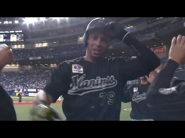 【4回表】勢いが止まらない!! マリーンズ・マーティンの逆転2ランホームラン!! 2020/8/29 B-M