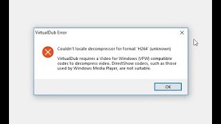[ENG SUB] Как исправить ошибку в VirtualDub/How to fix a VirtualDub error.