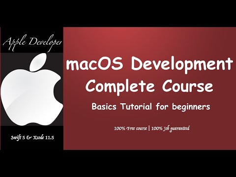 macOS Development Complete Course  - Basic tutorial for beginners-Episode1