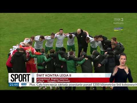 [bramki, relacja] MKS Świt Nowy Dwór Mazowiecki - Legia II Warszawa 1:2 (1:1) 2022-04-20 1/4 PP