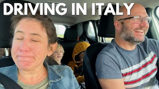 Driving in Italy for the first time/Rome to Naples