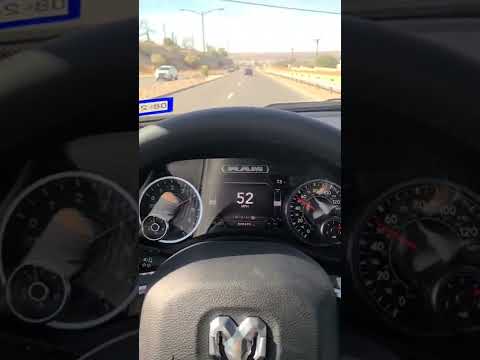 Ram 1500 2022 flooring pedal for a sec