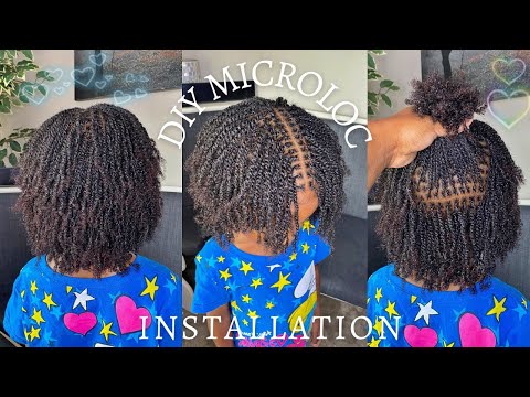 HOW TO | DIY MICROLOCS INSTALLATION PART 2 🌱 |...