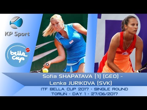 Sofia SHAPATAVA [1] (GEO) vs. Lenka JURIKOVA (SVK) / Bella Cup 2017 / 1st Round Singel