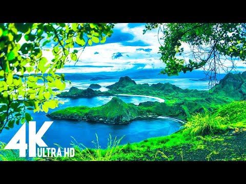 FLYING OVER NATURESCAPE 4K UHD   Relaxing Music Along With Beautiful Nature Videos   4K Video