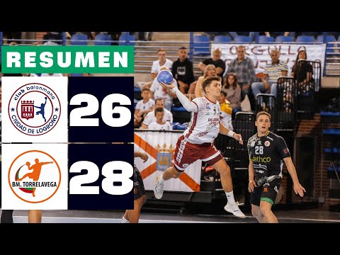 BM. LOGROÑO LA RIOJA 26-28 BATCHO BM. TORRELAVEGA | RESUMEN LIGA PLENITUDE
