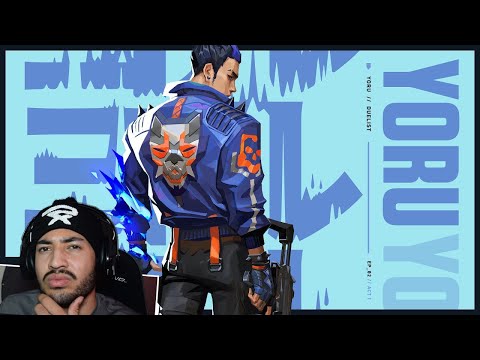 Yoru Gameplay Reveal Trailer - VALORANT (REACTION)
