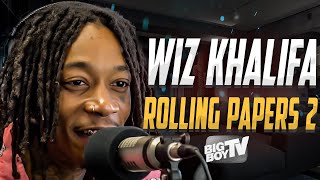 Wiz Khalifa on Rolling Papers 2, Dazed & Blazed, Jimmy Wopo & A lot more