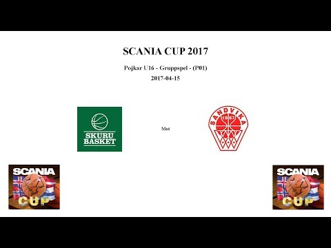 Skuru Basket (P01) mot Sandvika BBK (Norway) - 2017-04-15