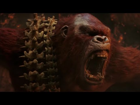 Kong Meets Skar King - Full Scene 4K - Godzilla x Kong: The New Empire