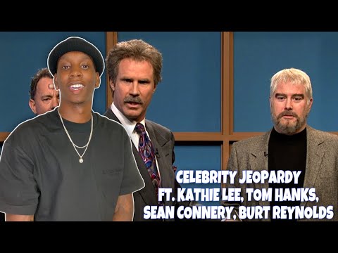 Celebrity Jeopardy! Kathie Lee, Tom Hanks, Sean Connery, Burt Reynolds - SNL REACTION