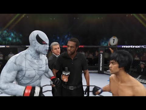Anti - Venom vs. Bruce Lee (EA sports UFC 3) - CPU vs. CPU