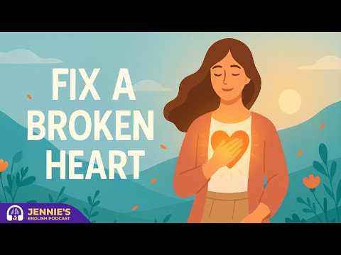 How to Fix a Broken Heart | English & Chill with Jennie | English Podcast