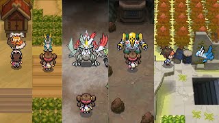 【BW/BW2】全伝説ポケモン登場シーン+その他【ブラック・ホワイト/ブラック2・ホワイト2/レシラム/ゼクロム/キュレム/ビクティニ/ケルディオ/メロエッタ/ランドロス/レジギガス】
