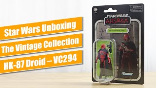 HK-87 Assassin Droid VC294 3.75" Figure - Star Wars TVC Unboxing