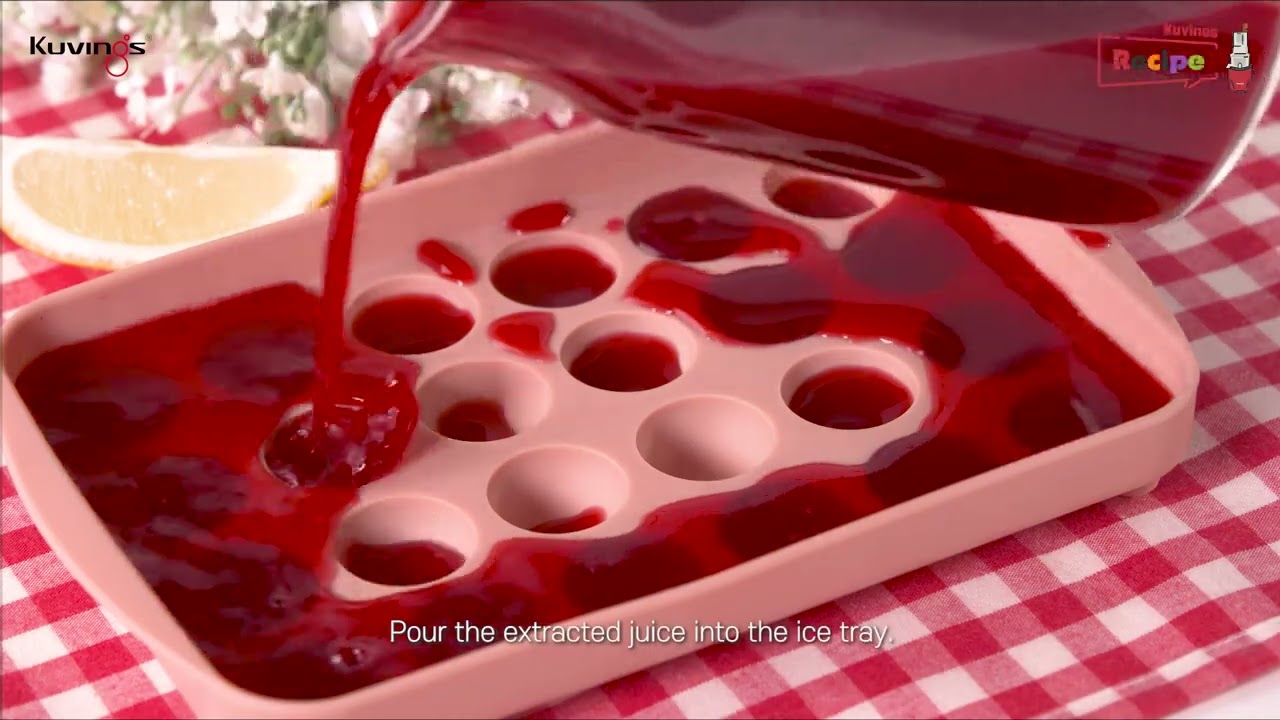 RECIPE "Soda táo, cà rốt và dền" cùng máy ép chậm hiệu Kuvings KSP-2428CB [REVO830]