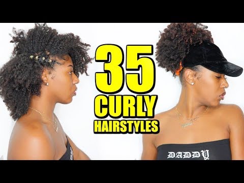 35 CURLY HAIRSTYLES (Natural Hair)