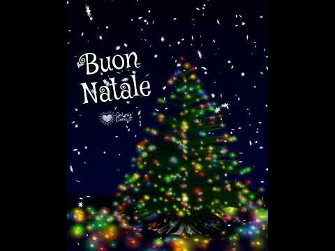 Video di Buon Natale con albero che si illumina