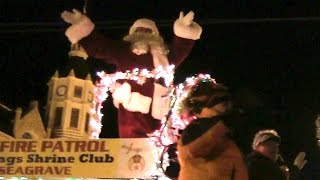 preview picture of video 'Holiday Lighted Parade 2014'