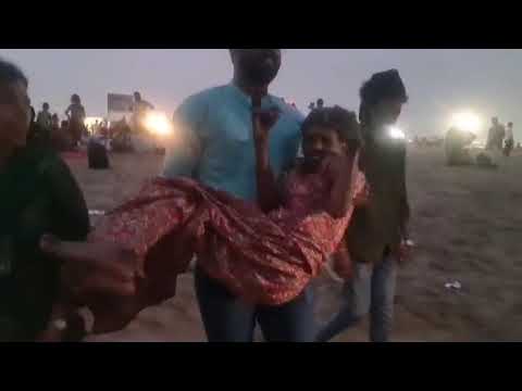 Mariyamma's First Experience visiting the Beach