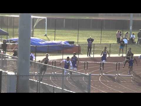 VarB 300m H at Sunset Finals 5-8-14 - Los Alamitos Boys
