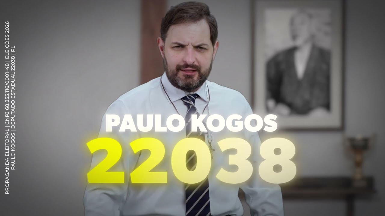 ESPORTE SEM IMPOSTOS - VOTE PAULO KOGOS 22038