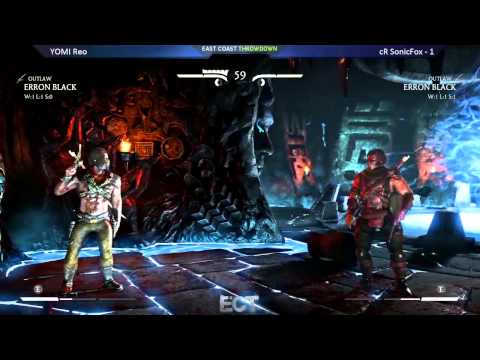 MKX Top 8 @ ECT 2015 - YOMI Reo vs cR SonicFox [720p/60fps]