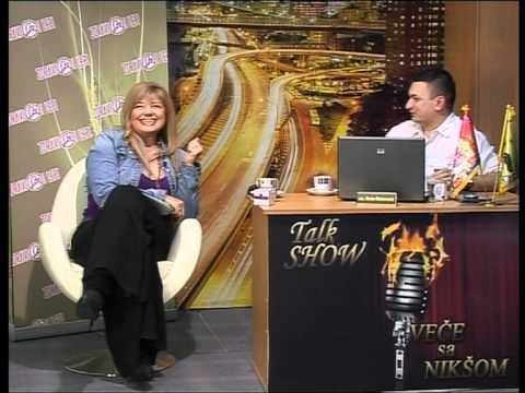 TV DUGA SAT - Najava Vece sa Niksom 22.05.2011.( Zorana Pavic)