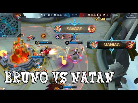 AGGRESSIVE BRUNO ON RANK GAME | SAVAGE HIGHLIGHTS | BRUNO BEST BUILD 2021 #NeilTV