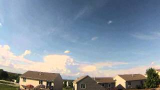 Thunderhead Buildup Time-Lapse - May 26, 2014