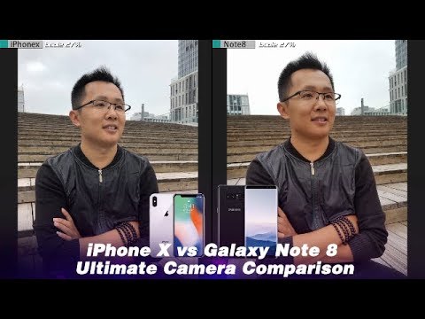 iPhone X vs Galaxy Note 8 Ultimate Camera Comparison